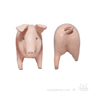 Cerdito realista rosado